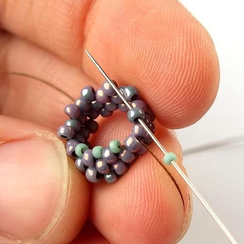 Gemstone beads will work too and they look