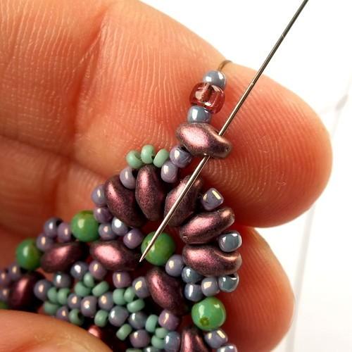 (the same bead you exited from in step 21).