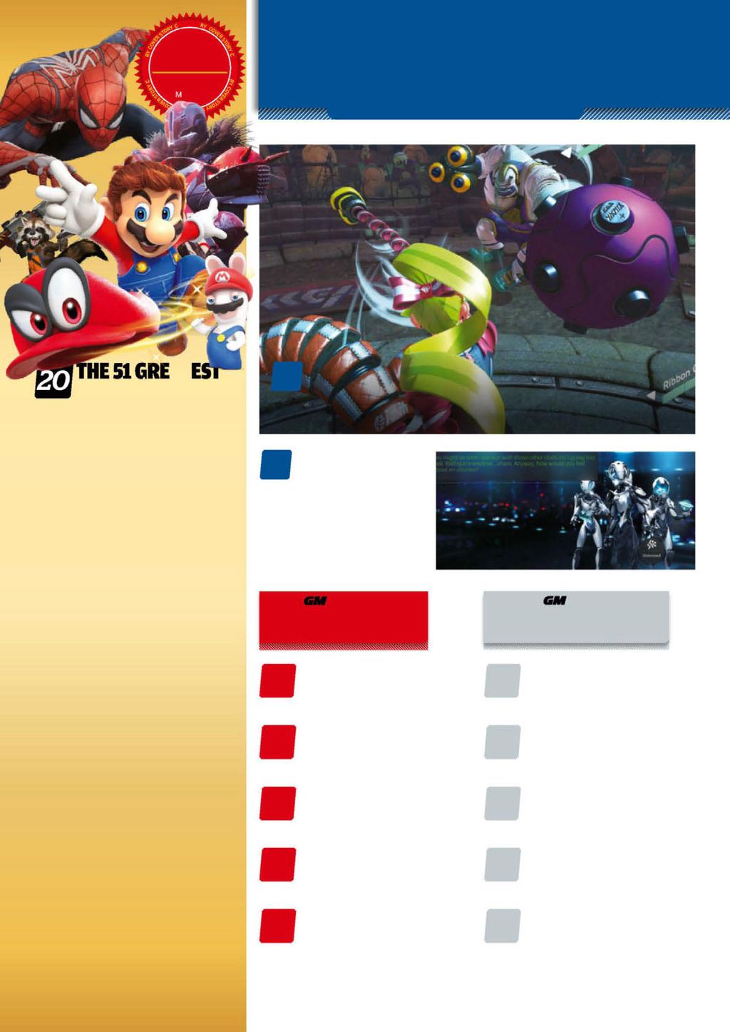 CovER story Only the best games are featured on GM s cover! ccover story cover story cover story cover story over story cover story cover story cover story Contents What s In Your Latest Issue?
