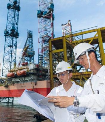 Overview / Operations Review & Outlook / Technology & Innovation / Sustainability Report / Global Network / Corporate Structure Group at a Glance 13 Global Focus For 2016/2017 Keppel Offshore &