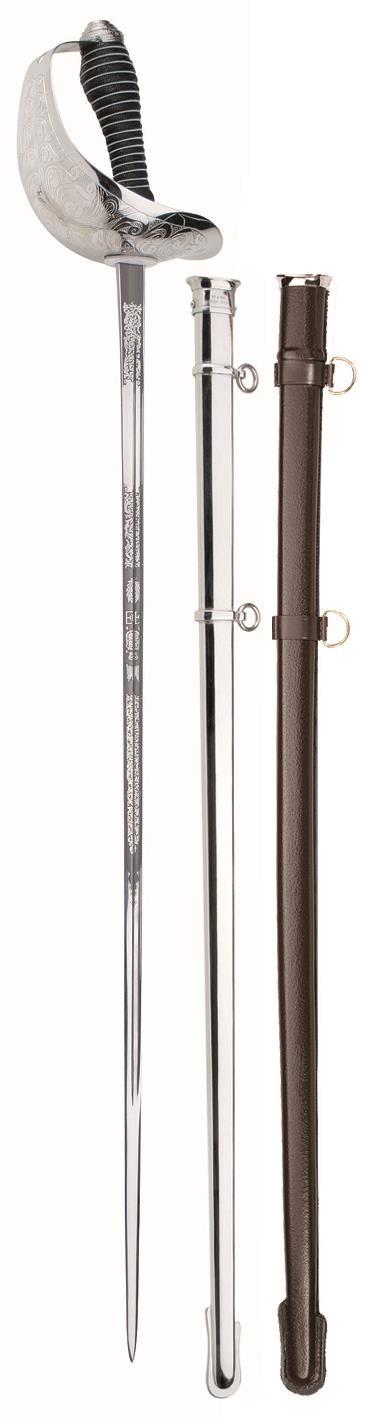 - Cavalry Officer Sword, model 1912: Our Cavalry Officer Sword model 1912 and scabbard is crafted in accordance with the British MOD specifications.