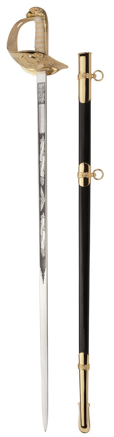 - Royal Air Force Officer Sword: Our Royal Air Force Sword and scabbard is crafted in accordance with the British MOD specifications Guard: Grip: Screw: Backing & Ferrule: Cushion: Scabbard: A forged