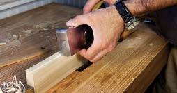 Router planes excel at making housed joints perfectly flat. You could do this work with a chisel, but it would be a fussy process.