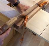 A shoulder plane. But I m getting ahead of myself. First we have to cut the long and wide socket on the underside of the stool s top. Fetch your sliding bevel and set it to 16 off of 90 (or 106 ).