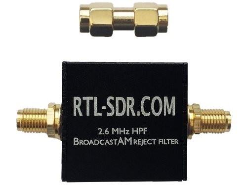 com FM broadcast band reject filter also available - Even with the AM broadcast band reject filter which is built into the RSP2, I found it necessary to add another high pass filter plus a 10