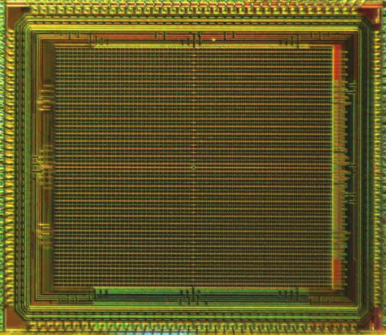Fig. 2. Microphotograph of the test chip.
