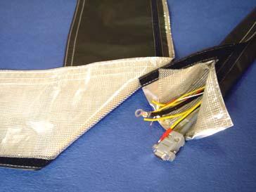 MAR(2) Aluminum foil laminated PVC jacket + wire mesh