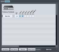 If you plan on recording in stereo, you should also create a stereo bus and assign it to the appropriate set of inputs. You can remove any bus by simply selecting it and clicking the Remove button.