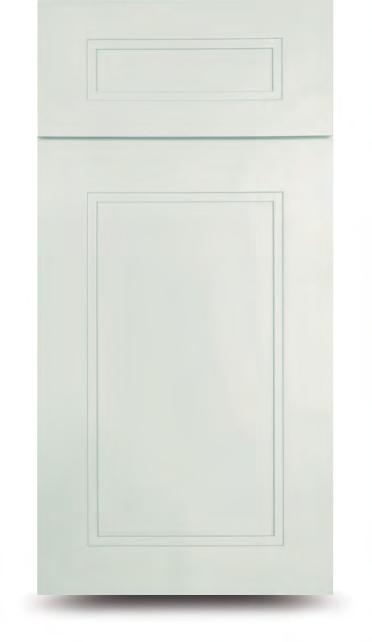 Cabinet Door Base Cabinet Door Soda Model: SO ( NEW-White Double Shaker Available Fall 2017 ) - Finish: White Color - 1/2" Thick Grade Plywood Box Construction - Reversed Raised Center Panel Door -