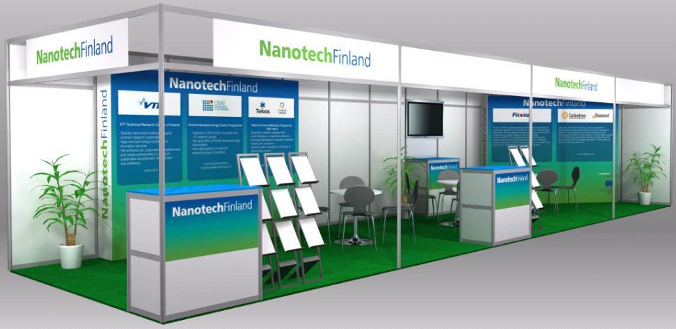 Meet us in NanotechFinland booth Ground Floor - B13, B12, C10