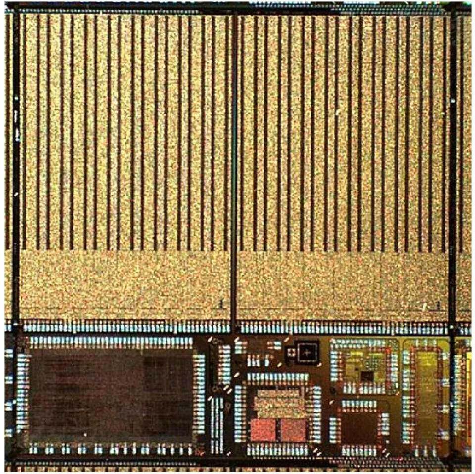 30 ATLAS Pixel Detector Fabrication IC components Pixel size: 50 m x 400 m Pixel IC Pixel IC Size is historical: could be 50 m x 200 m Power per pixel: < 40 W Each chip: 18 columns x 160 pixels (2880