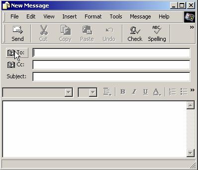 1 Crearea unui nou mesaj Crearea unui nou mesaj poate fi realizată prin apăsarea butonului New Mail din Toolbar care va determina lansarea dialogului New Message specializat