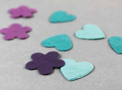 confetti is perfect for weddings, showers, or as decoration for