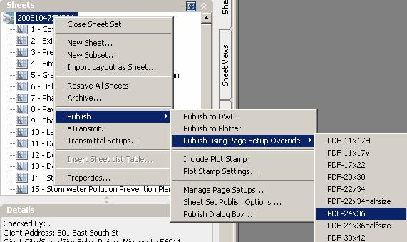 Set the Page Setup Override to the printer template file that you normally use. Set to the plotter you normally use. Look in C:\LDR7\Template\ 3.