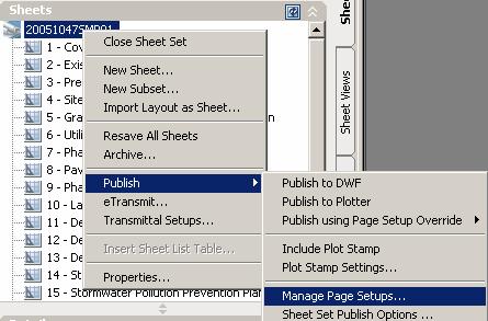 5. To add additional printers (such as the Oce) to the page setup override, add the printer by doing the following.