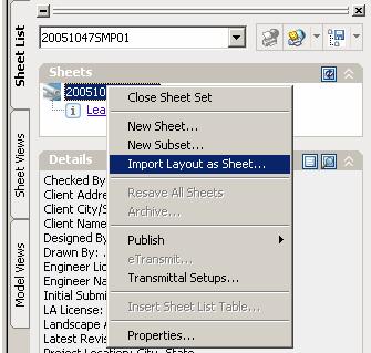 And best of all, printing is a breeze, especially PDFs. This makes Sheet Sets a great idea for existing projects.