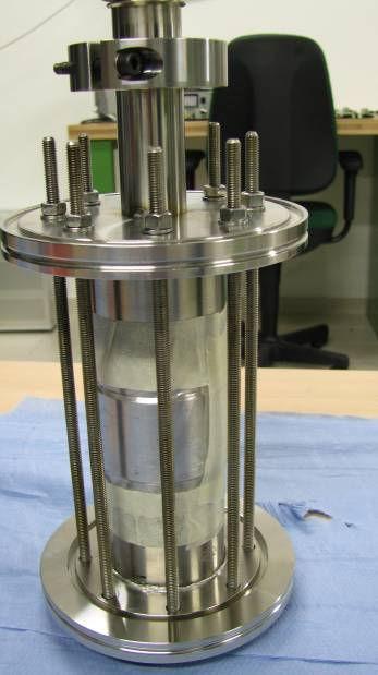 The final samples were made using standard 2 tubes (one in Ti and the other