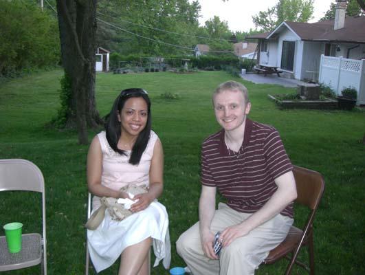 We admitted two doctoral students, David Beach from SIU-Carbondale and Tara Jain from Bombay, India.