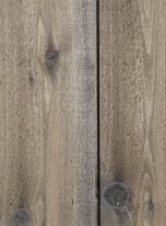 Channel Rustic siding is installed horizontally with the edge of one board having a