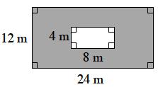 7-3. Assume that all angles in the diagram below are right angles and