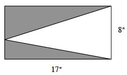 7-13. Find the areas of the trapezoids below. Show all your work. 7-14. Calculate the area of the shaded region below. Explain all your steps. 7-15.