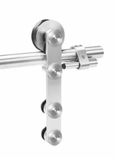 : 44 Stainless steel sets,tubular Soft Stop These simple Soft Stop dampers unite the functions of a damping effect when opening the door and a stopping aid.