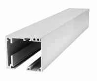 Ceiling rails Aluminium - stainless steel optic 60 / 66 mm, two parts Base bottom roller sets : 69 1900 633,3 633,3 633,3 2 566,7 566,7 566,7 2350 716,5 717 716,5 2600 600 600 600 600 3000 700 700