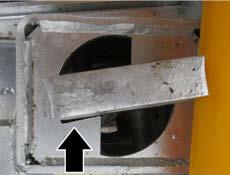 Do not tighten nuts at this time Step 12 - Turning the Friction Plate Put a crow bar through the hole at the top