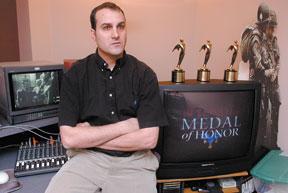 CHIEFTAIN PHOTO/JOHN JAQUES Filmmaker Brad Padula has made a movie for PBS about the Medal of Honor.