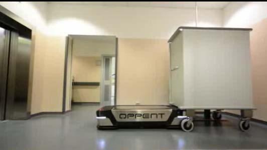 (ABB) Health: robots support logistics in