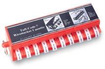 Wire Markers Each roll contains 96 one-inch perforated marker strips with identical numbers throughout. Designed to easily hook to supply box or tool pouch for fast access.