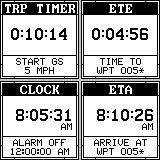 then select CLOCK ALARM and press the right arrow key. Now select "SET CLOCK ALARM". The screen at right appears. Using the arrow keys, enter the alarm s time. Press the ENT key.