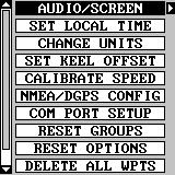 SYSTEM SETUP Many features are listed under the System Setup label on the main menu. These commands affect the basic operation of the unit. To use them, press the MENU key, then System Setup.