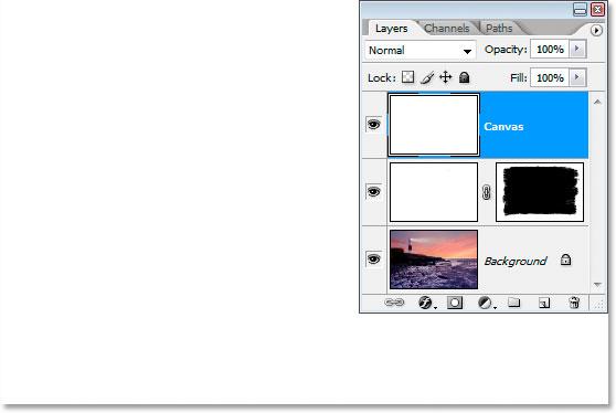 This time, let s use the keyboard shortcut Shift+Ctrl+N (Win) / Shift+Command+N (Mac), which brings up Photoshop s New Layer dialog box: Use the keyboard shortcut to bring up Photoshop s New Layer
