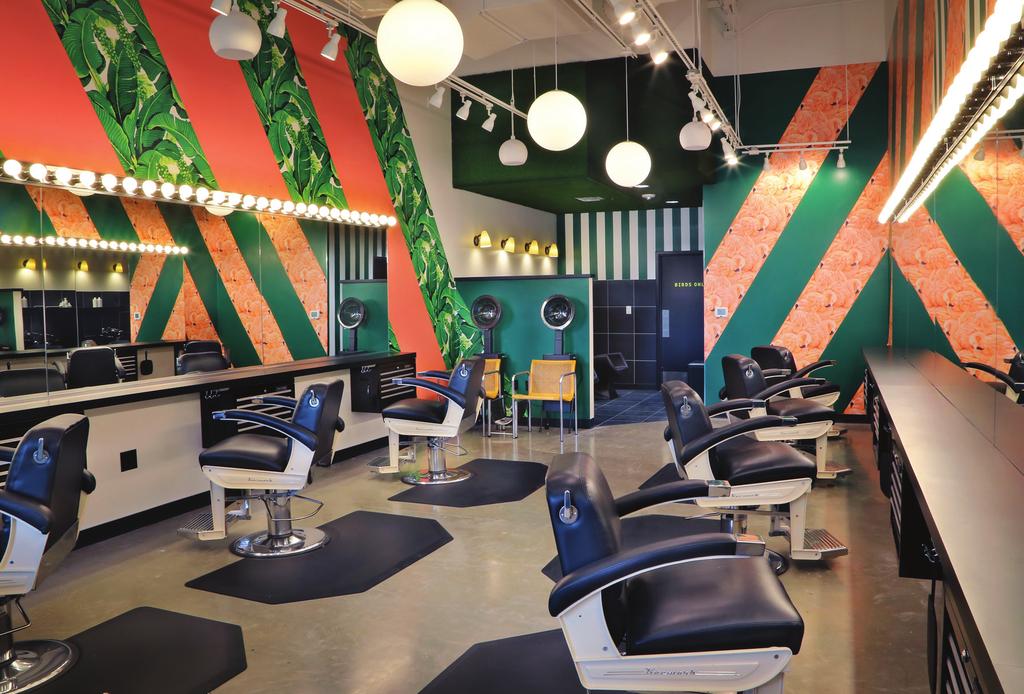 Birds Barbershop BIRDS ON ROCK ROSE @ DOMAIN 11420 Rock Rose, Suite 114, Austin, TX 78758 (512) 610-7600 Located on a new street among upscale establishments, the Birds design team set out to create