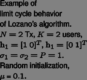 Issues w/ Lozano s s algorithm Simple algorithm,