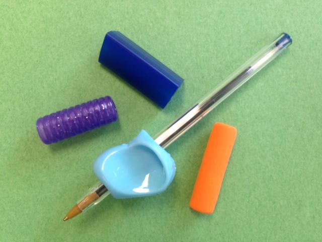 Standard Grips Materials A bag of grips Directions Place grip onto pencil towards point where you would typically grasp