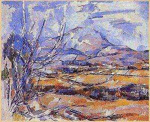 Artist: Paul Cezanne Title: La Montage Saint Victoire (1886-88) Form