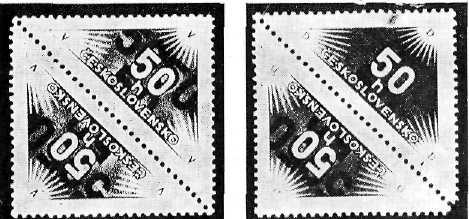 Stamps bearing the plate mark 2 for all practical purposes do not exist, because the extreme edges of the pane were all cut away. For the second release.