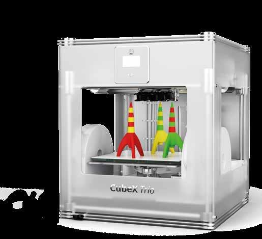 The CubeX The CubeX 3D printer is designed to bring creations to life with professional grade printability for the office, school or home. How does 3D printing work?