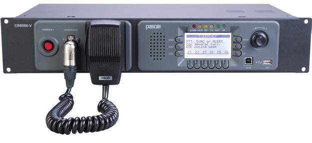 CR8506-V Controller EN54 16 EN5 The controller CR8506-V is the heart of PA8500-VES evacuation system; it has been designed to drive all the supervising functions of the entire system, in compliance