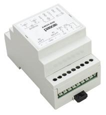 Contacts for remote volume control are provided, and if necessary it is possible to set operation simply as a booster unit (maximum volume on switching on).