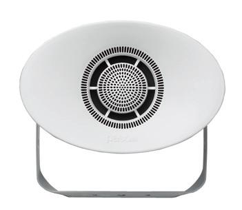 Sound projectors ABS C56 SUNFLOWER range High acoustic efficiency and an original and modern design with an ellipse-shaped front are the particular features of this range of sound projectors, known