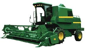 4 Middle modern combine s color Like tractor s color, people paid attention to the color design of combine.