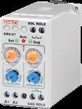 X PICTURES ERS-07 MULTI FUNCTIONAL RIGHT-LEFT RELAY WITH DOUBLE-ADJUSTMENT X TECHNICAL PROPERTIES Operating Voltage(Un) : 150V 260V AC Operating Frequency : 50/60Hz.