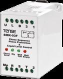 MOTOR PROTECTION AND LIQUID LEVEL CONTROLLER RELAYS X PICTURES SMK-03 X TECHNICAL PROPERTIES Operating Voltage(Un) : 160V 260V AC Operating Frequency : 50Hz.