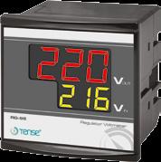 VOLTMETER (FOR REGULATORS) X PICTURES RG-96 X TECHNICAL PROPERTIES Operating Voltage(Un) : 130V 280V AC Operating Frequency : 50/60Hz.