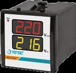 VOLTMETER (SERVO CONTROL FOR REGULATORS) X PICTURES X TECHNICAL PROPERTIES RG-96K Operating Voltage(Un) : 130V 280V AC Operating Frequency : 50/60Hz.