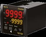 Sensor Types : PNP/NPN proximity switch - NPN/PNP/Totem-pole output encoder Input Frequency : 20, 500, 2500, 7500Hz selectable Reset Input : 10ms (min), Positive input (PNP Only) (5.
