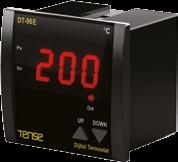 TEMPERATURE CONTROL DEVICES X PICTURES DT-96E X TECHNICAL PROPERTIES Display : 1x3 digit 7 Segment Measuring Scale : 0.. 600 C SET Adjusting : 0.. 600 C (Up.